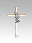Baby Cross: Praying Boy 15cm
