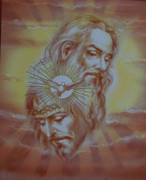 10 x 8 Print: Holy Trinity Sketching