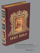 Bible: Deluxe Parish Edition Family Bible: Burgandy