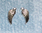 Pendant or Charm: Angel Wing 17mm