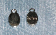Pendant or Charm: "Believe"