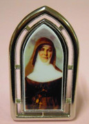 Small Metal Plaque: Mary MacKillop in Arch