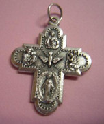 Silver Cross (Small): 5 Way Cross 23mm