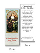 Laminated Book Mark : Mary MacKillop (one)