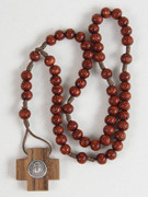 Wooden Rosary Bead with Nylon Cord: Mary MacKillop
