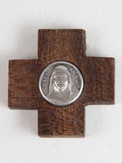 Wooden Cross: Mary MacKillop
