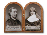 Bi-Fold Plaque: Mary MacKillop/Fr Julian