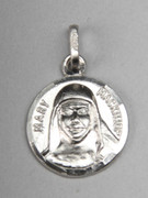 Sterling Silver Round Medal: St Mary MacKillop