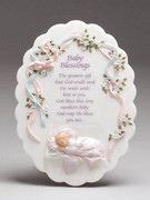 Baby Gift: Baby Blessing Plaque