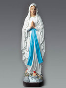 Indoor/Outdoor Church Statue: OL Lourdes 130cm