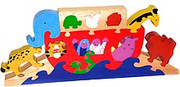 Noah and His Ark: Wooden Puzzle