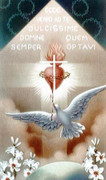 TJP Holy Card: Holy Spirit & SHJ: Vocation Prayer #2