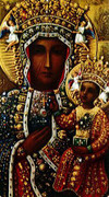 TJP Holy Card: Our Lady of Czestochowa (Polish)
