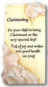 Art in Stone Plaque: Christening