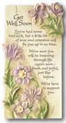 Art in Stone Plaque: Get Well Soon