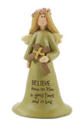 Blossom Bucket Angel: Lean on Him
