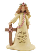 Blossom Bucket Angel: One Day At A Time