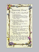 Holy Verse Cards (each): Learning Christ 