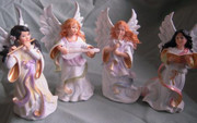 Sandra Kuck Angel Tree Ornaments: SET 4,14cm