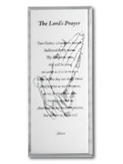 Message Mirror Plaque: Lord's Prayer