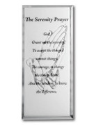 Message Mirror Plaque: Serenity Prayer