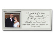 Message Mirror Frame: 25th Anniversary