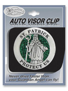 Glitter Visor Clip: St Patrick