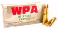7.62x54r Ammo 200gr Extra Match FMJ Wolf WPA Military Classic 20 Round Box
