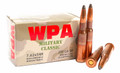 7.62x54r Ammo 200gr SP Wolf WPA Military Classic 20 Round Box