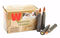 223 5.56x45 Ammo 62gr HP Wolf WPA Military Classic 20 Round Box