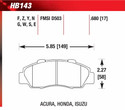 Front Pads - HB143F.680