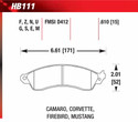 Front Pads - HB111F.610