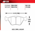 Front Pads - HB135E.770