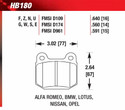 HAWK Pads - HB180E.560