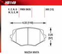 Front Pads - HB149F.505