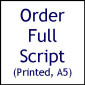 Printed Script (Slap And Tickle At The Pig And Whistle) A5