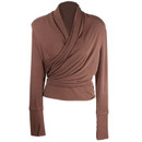 Long Sleeve Wrap Top