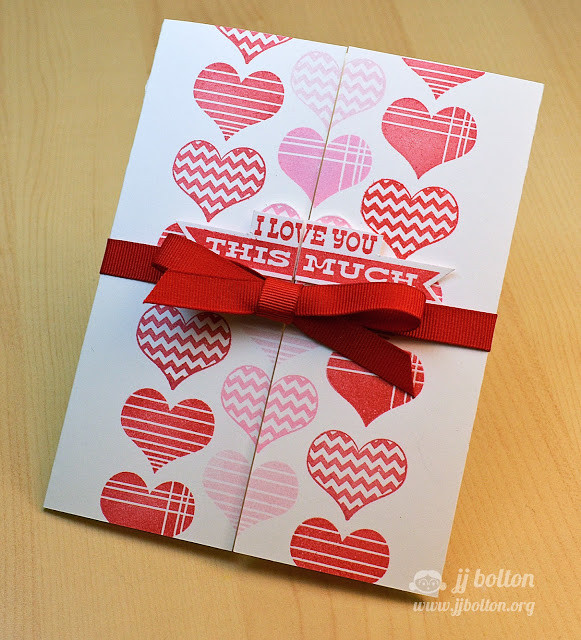 Lots of Love 4" x 6" clear photopolymer stamp set