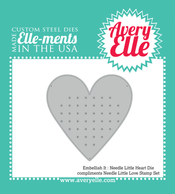 Embellish It Needle Little Love Elle-ments Die