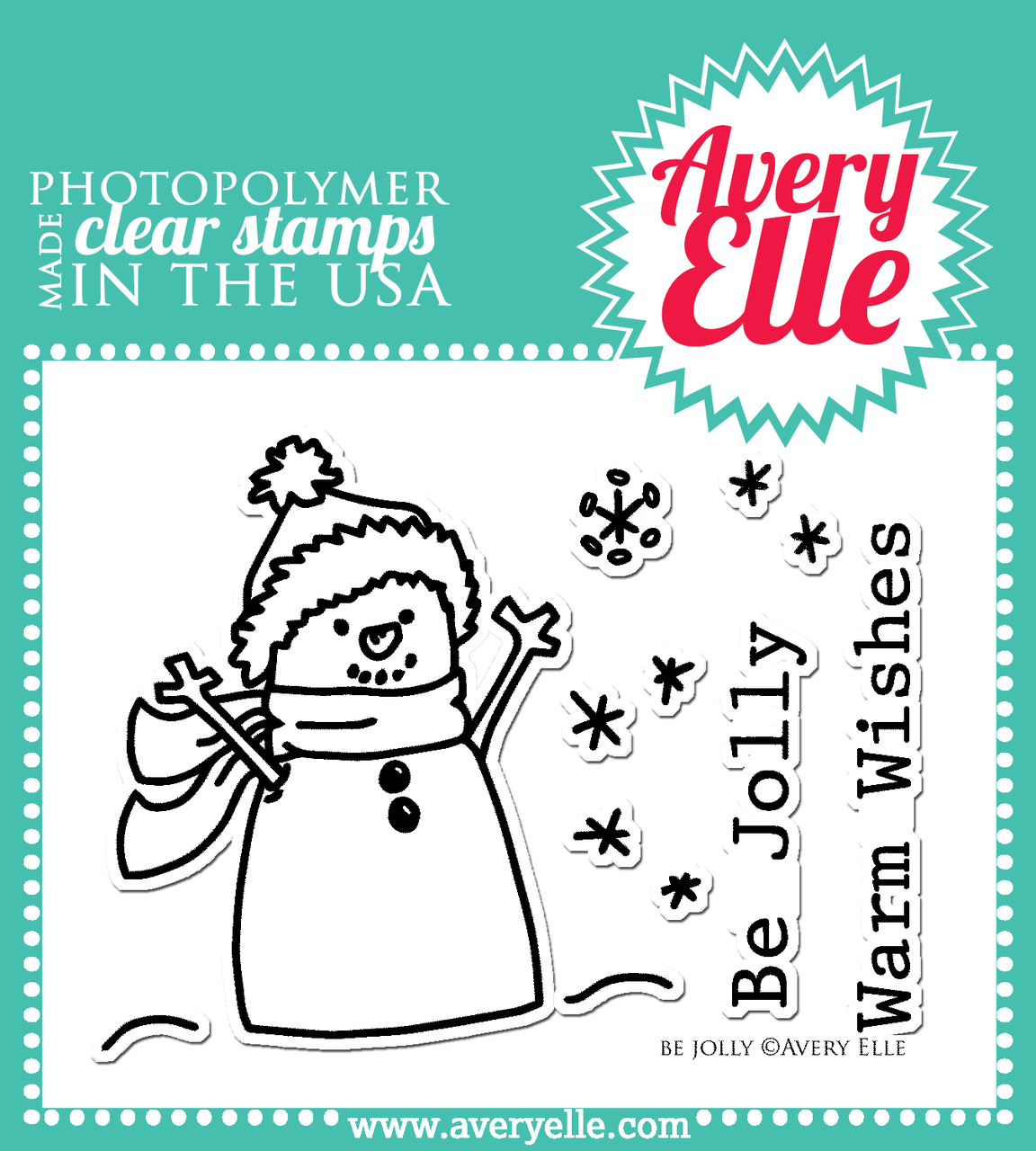 Be Jolly Clear Stamp Set