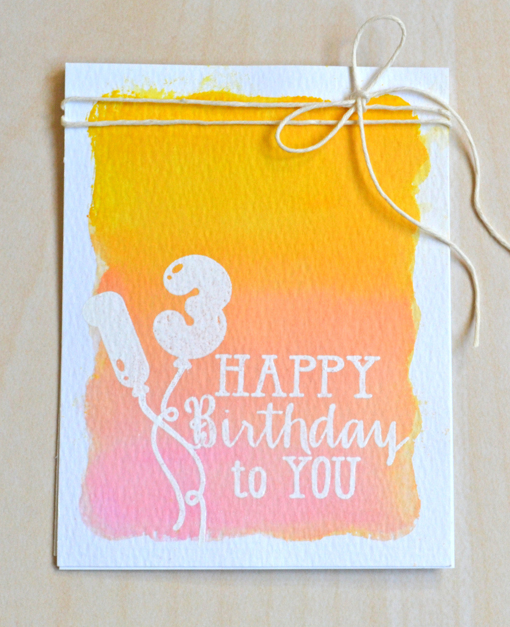 By Jamie Gracz for Avery Elle Inc.  Numbered Balloons clear stamps. 