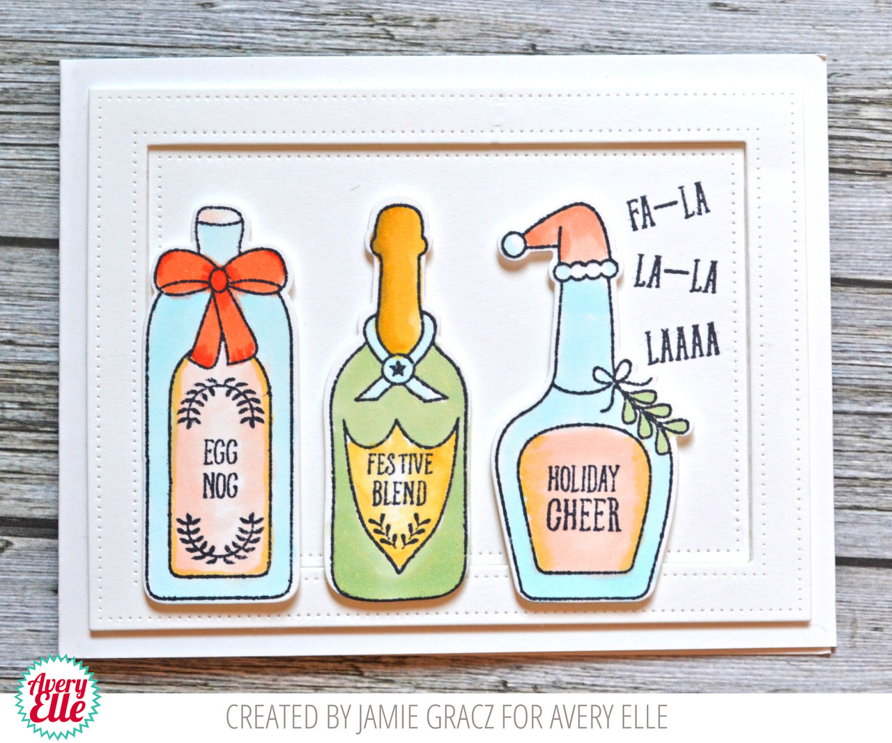 Holiday Spirits Clear Stamps