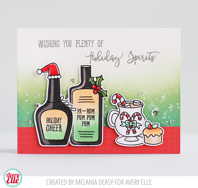 Holiday Spirits Clear Stamps & Dies
