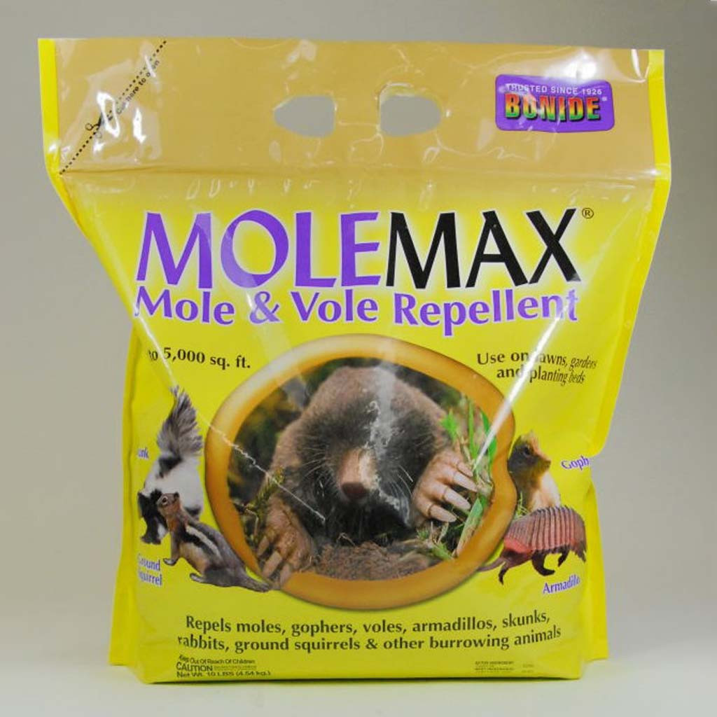 Mole Max Mole & Vole Repellent (10 lb. bag) Harmony Farm Supply & Nursery