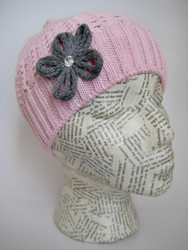 Spring fall crocheted hat for girls