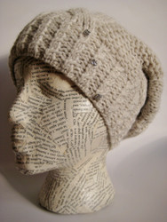 Slouchy winter hat for women