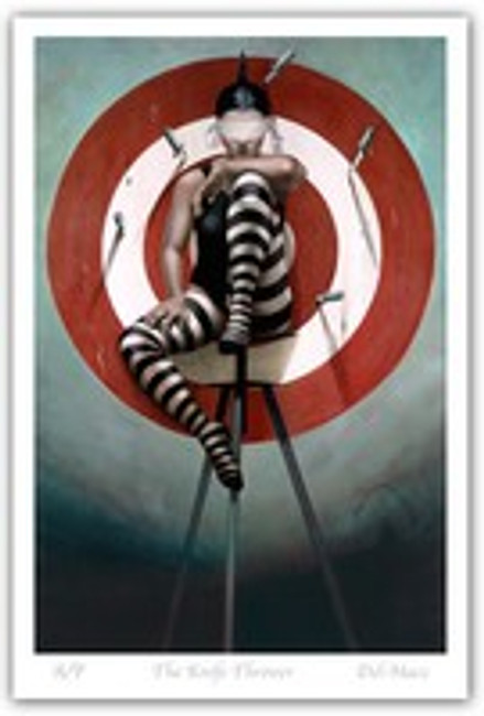 Do you remember The Knife Thrower by Gill Del-Mace?