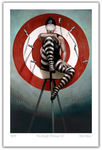 The Knife Thrower theme by Gill Del-Mace has returned with a new release