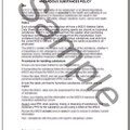 Hazardous Substances Policy