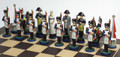 The Battle of Waterloo chess side: Napoleon